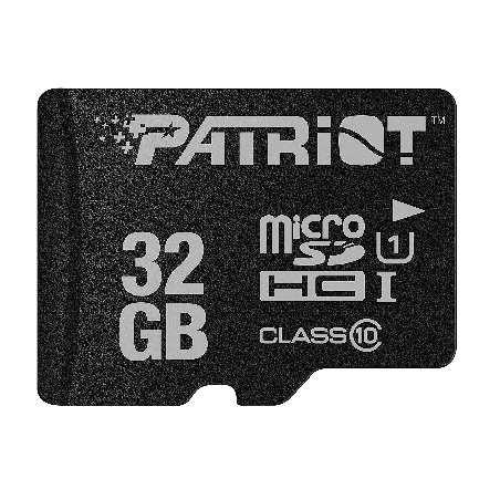 32gb scheda microsd patriot lx series classe 10
