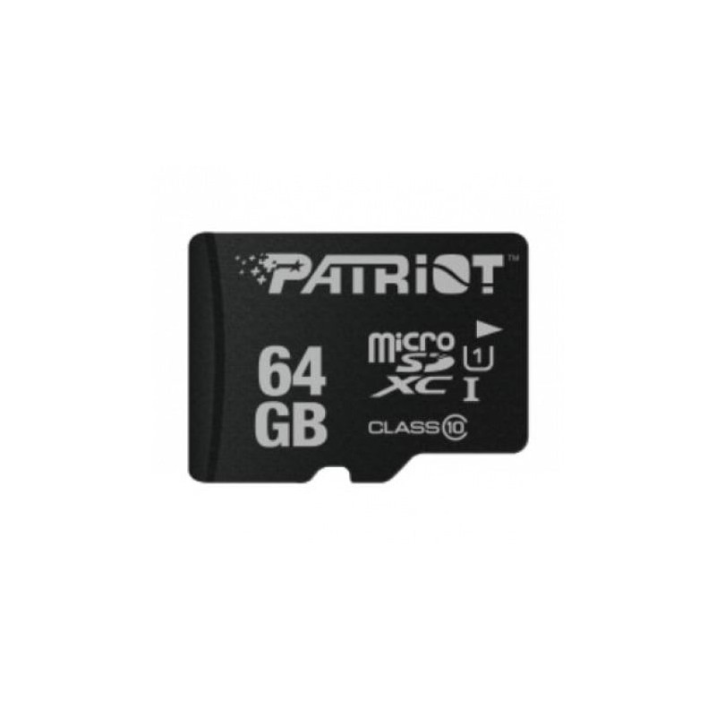 64gb scheda memoria patriot lx series microsdhc [psf64gmdc10]