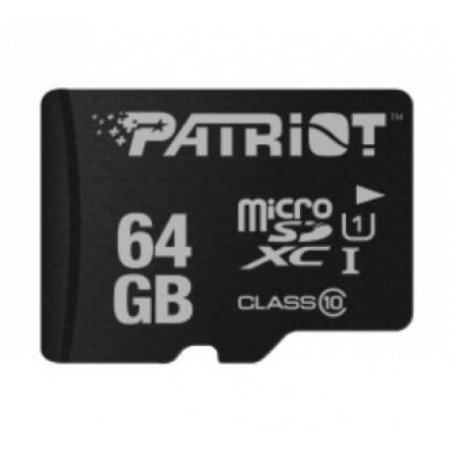64gb scheda memoria patriot lx series microsdhc [psf64gmdc10]