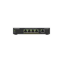 Switch netgear 5 porte 10/100/1000 [gs305ep-100pes]