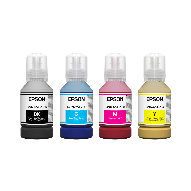 Inchiostro cartuccia epson giallo 140ml surecolor sc-t3100x [c13t49h400]