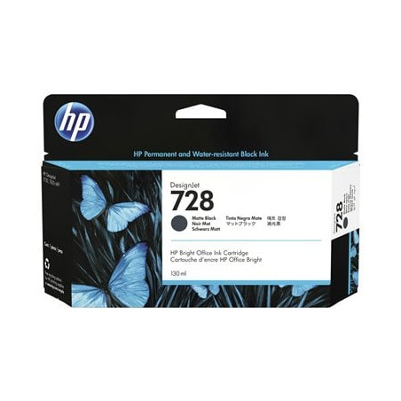 Cartuccia hp nero opaco 72, 130 ml no.728 [3wx25a]