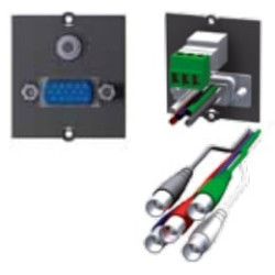 Adattatore modularebachmann 1x vga + 1x stereo [917.073]