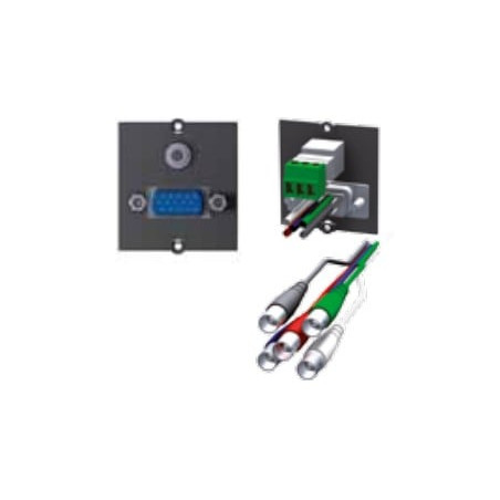 Adattatore modularebachmann 1x vga + 1x stereo [917.073]