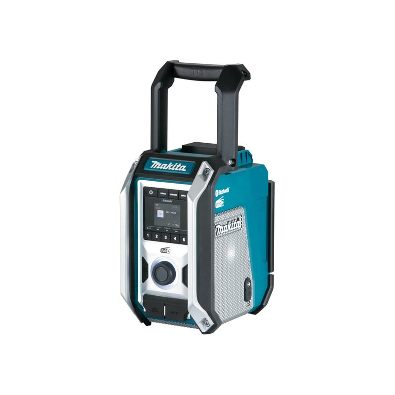 Radio da cantiere makita dmr115 a batteria blu [dmr115]