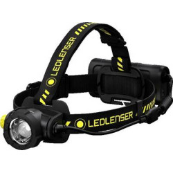 Lampada frontale ledlenser h15r lavoro nero/giallo [502196]
