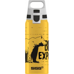 Borraccia sigg shield wmb one brave bear 0,6 l giallo per bambini