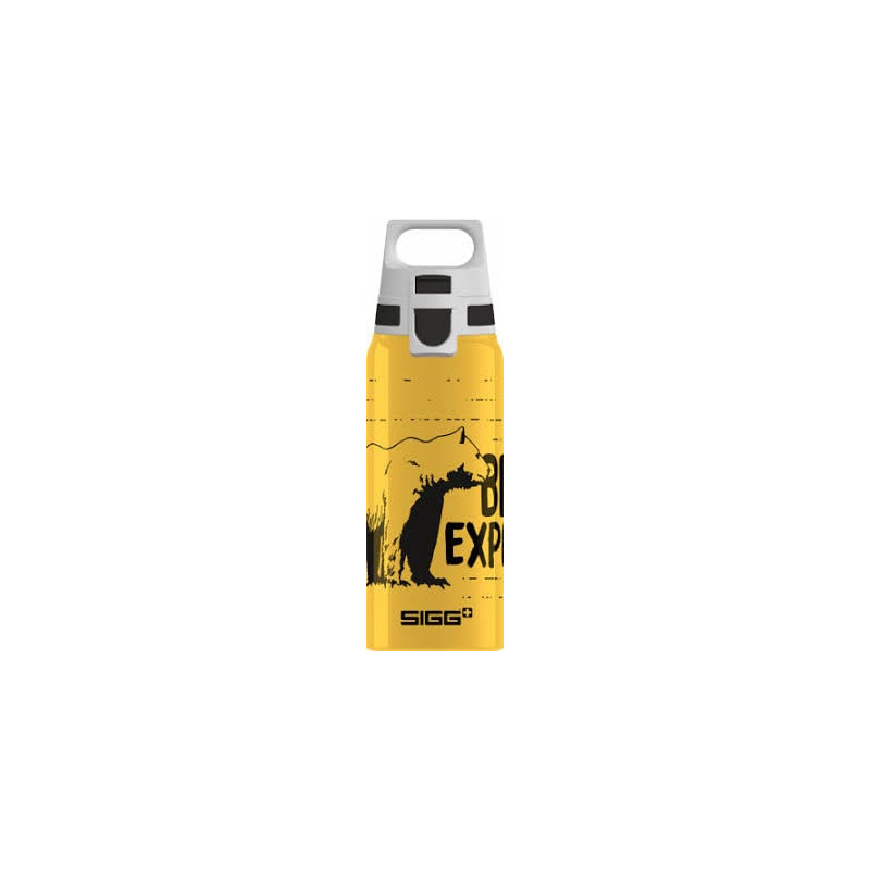 Borraccia sigg shield wmb one brave bear 0,6 l giallo per bambini