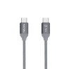 Cavo usb-c nevox 1652 usb-c 2.0 2m argento [1654]