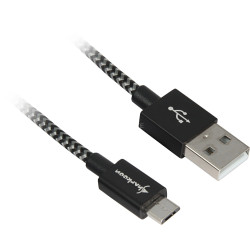 Cavo sharkoon usb 2.0 a-b bk/gy 0,5m [4044951026999]