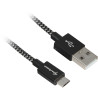 Cavo sharkoon usb 2.0 a-b (nero-grigio) 3,0m [4044951027026]