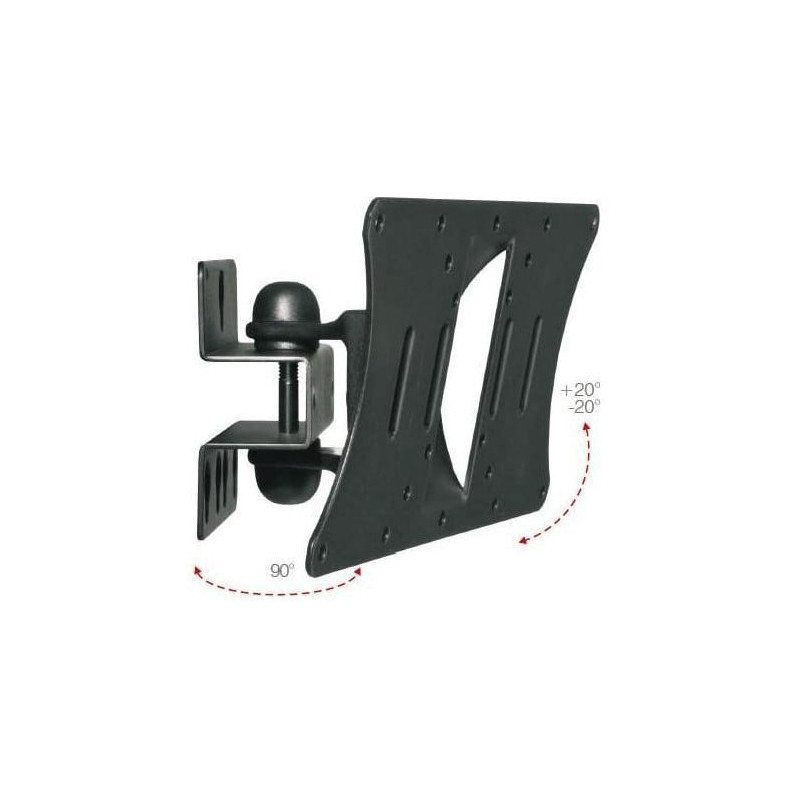 Supporto murale itb solution tv lcd 15/26pol max17kg inclinabile