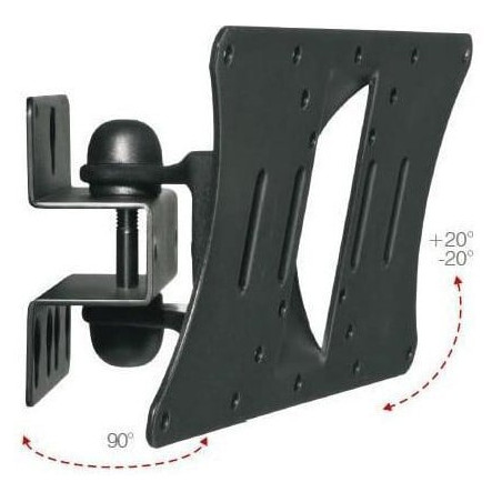Supporto murale itb solution tv lcd 15/26pol max17kg inclinabile