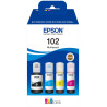Cartuccia epson ecotank 4-colori multipack t 102 1x127ml/3x70ml