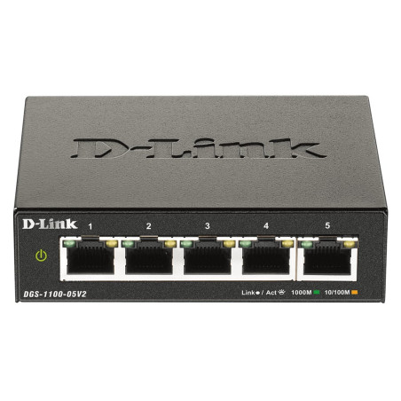 Switch d-link dgs-1100-05v2 5 porte [dgs-1100-05v2]
