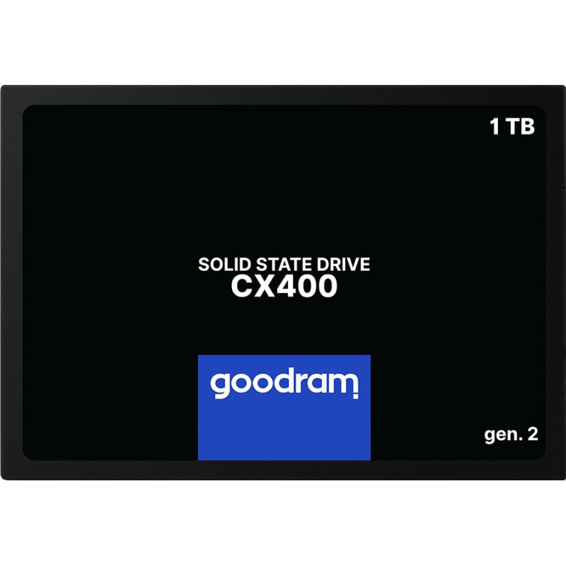 Ssd 1tb goodram cx400 gen.2 2.5 serial ata iii 3d tlc nand [ssdpr-cx400-01t-g2]