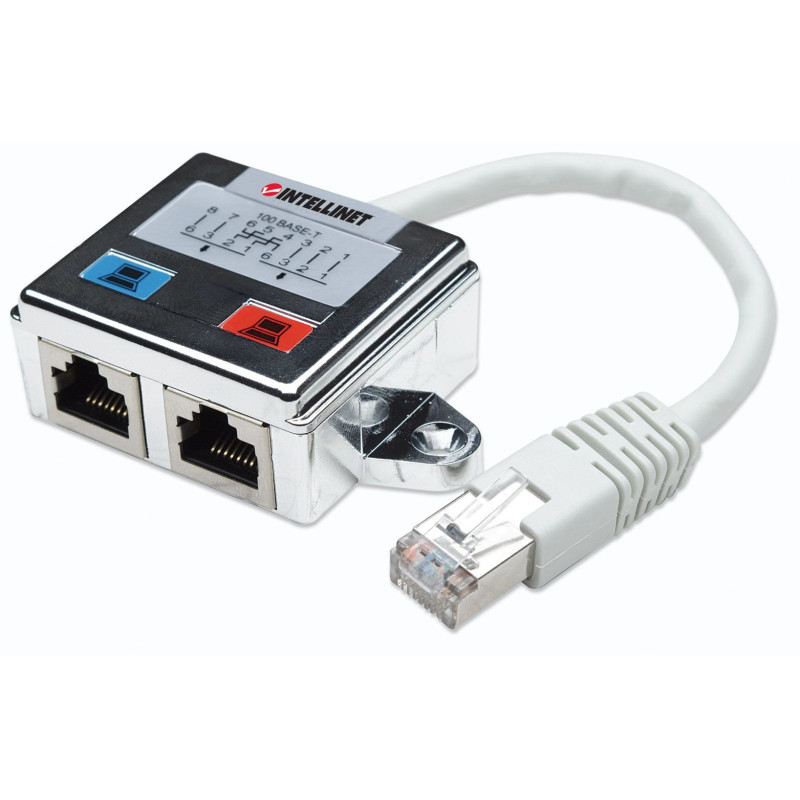 Distribtore lan intellinet modulare porta cat5e ftp rj45 [504195]