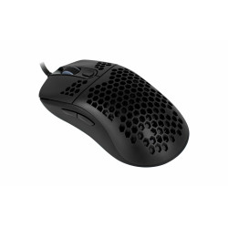 Mouse arozzi ultra light black/ cablato/ 16.000 dpi/ usb/ 7 buttons/