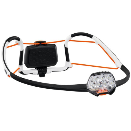 Lampada frontale petzl e104ba00 nero, arancione, bianco, plastica