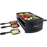 Steba pizza-raclette rc 6 bake & grill nero [630600]