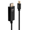 Cavo video lindy - 2 m - mini displayport - hdmi typ