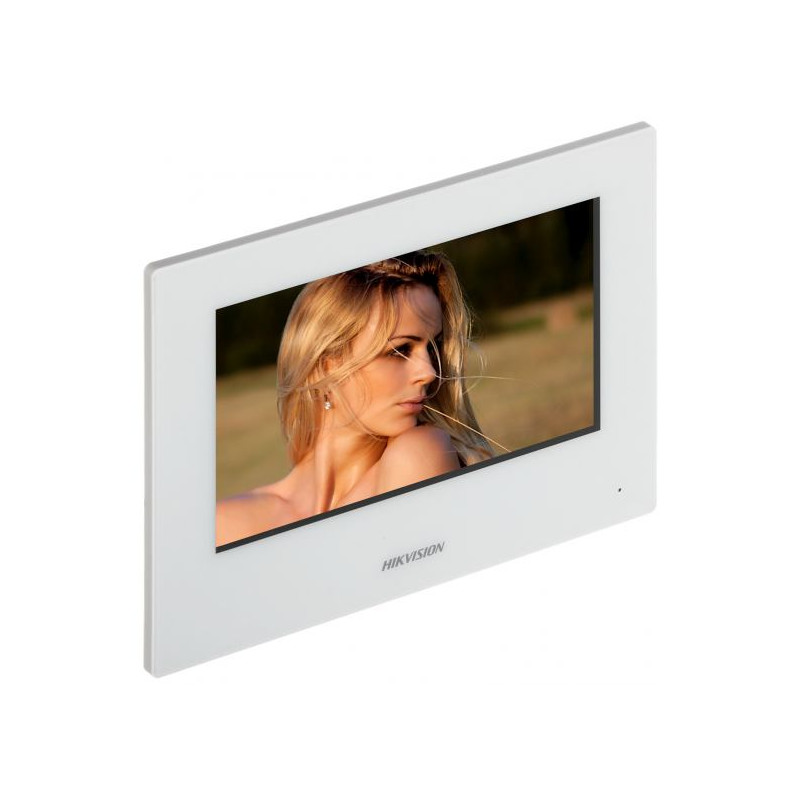 Monitor led touch 7" hikvision ds-kh6320-wte2-w(o-std)