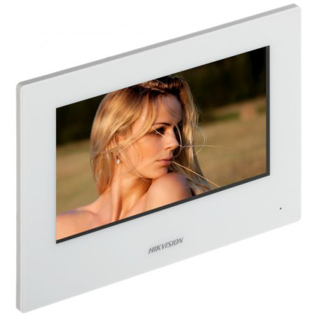 Monitor led touch 7" hikvision ds-kh6320-wte2-w(o-std)