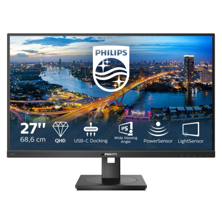Monitor led 27'' philips 276b1 2560x1440p 4ms classe e nero