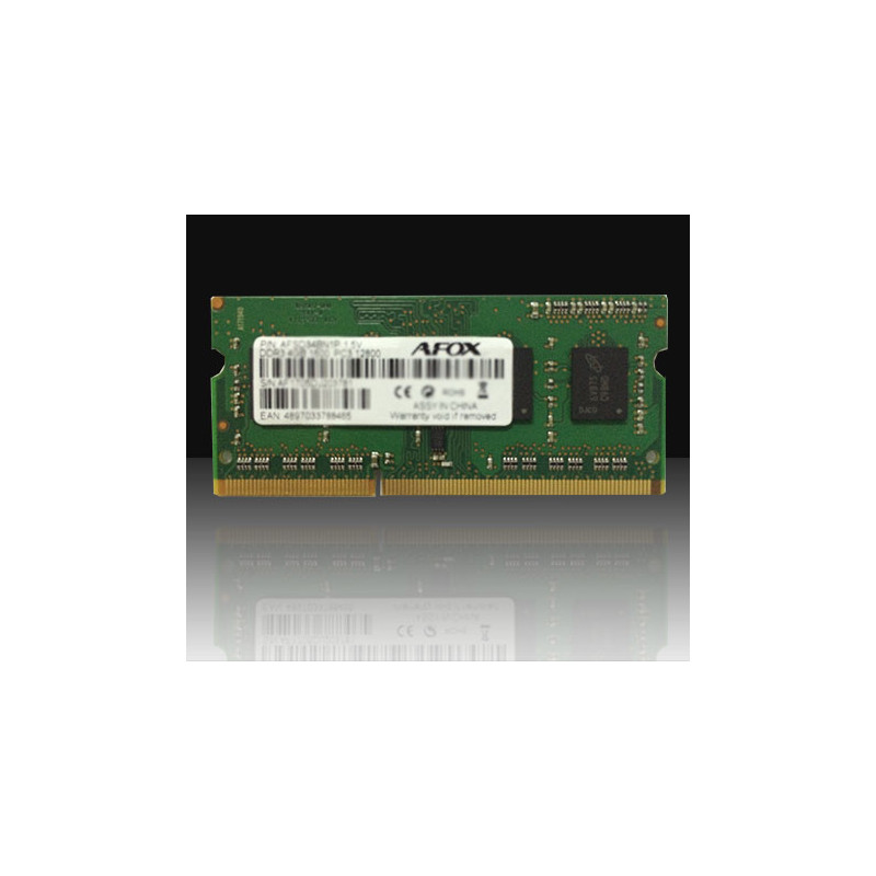 Ram so-dimm ddr3 8gb afox 1333 mhz lv 1 35 v [afsd38ak1l]