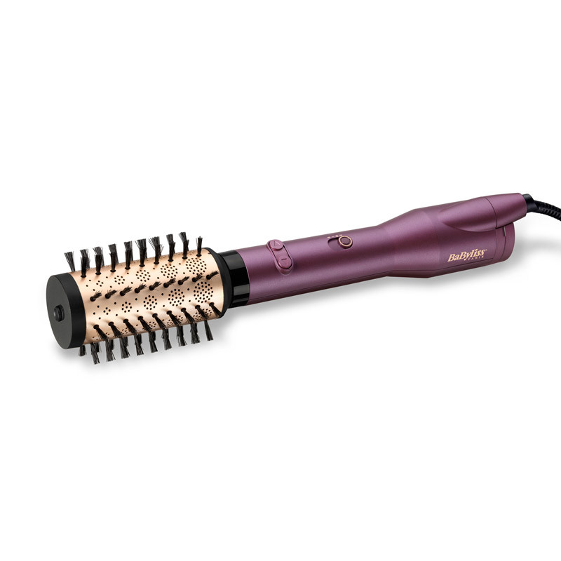 Spazzola capelli babyliss big hair aria calda nero oro rosa viola