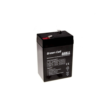Batteria gruppo di continuita' greencell agm 6v 5ah