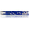 Set 3 refill sfera frixionball 0.7mm blu pilot [006657]