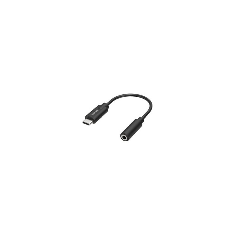Adattatore audio hama usb type c/presa jack 3.5 mm