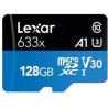 128gb scheda microsd lexar high-performance 633x