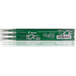 Set 3 refill sfera frixionball 0.7mm verde pilot [006659]
