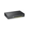 Switch zyxel gs2220-10hp 8 x 10/100/1000 (poe+) + 2 x combo gigabit