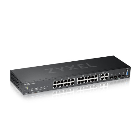 Switch zyxel gs2220-28 24 x 10/100/1000 + 4 x combo gigabit sfp