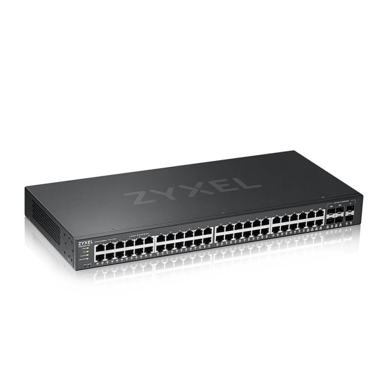 Switch zyxel gs2220-50 44 x 10/100/1000 + 4 x combo gigabit sfp