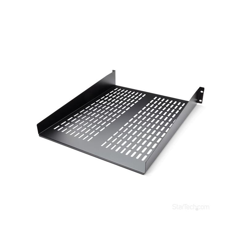 Ripiano per rack startech 2u per montaggio 22" [cabshelf22v]
