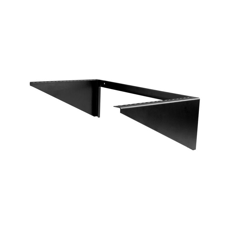Staffa rack in acciaio 19" startech 6u montaggio a parete [rk619wallv]
