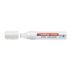 Marcatore edding 4090 bianco p.scalpello - gesso liquido [e-4090