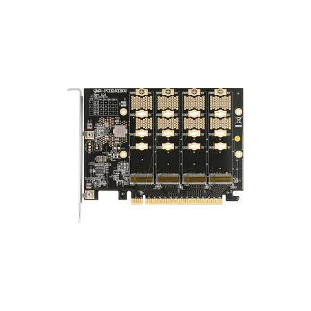 Scheda pci express delock x16 a 4xint. nvme m.2 m [89017]