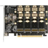 Scheda pci express delock x16 a 4xint. nvme m.2 m [89017]