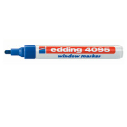 Marcatore edding 4095 blu p.conica - gesso liquido [e-4095