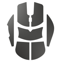 Pattini mouse glorious pc gaming race model o grip tape - nero