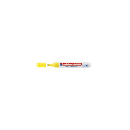 Marcatore edding 4095 giallo fluo p.conica - gesso liquido [e-4095