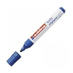 Marcatore edding 4500 blu pt 2-3mm per tessuto [e-4500 003]