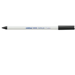 Marcatore permanente edding 4600 per tessuto pt.conica 1mm nero [e-4600