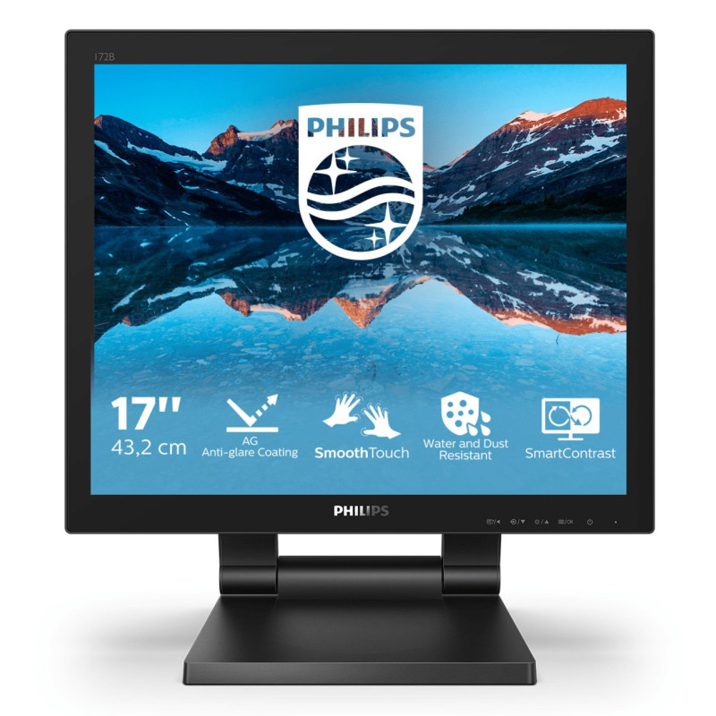 Monitor touch led 17" philips 172b9tl full hd 1280x1024p 1ms