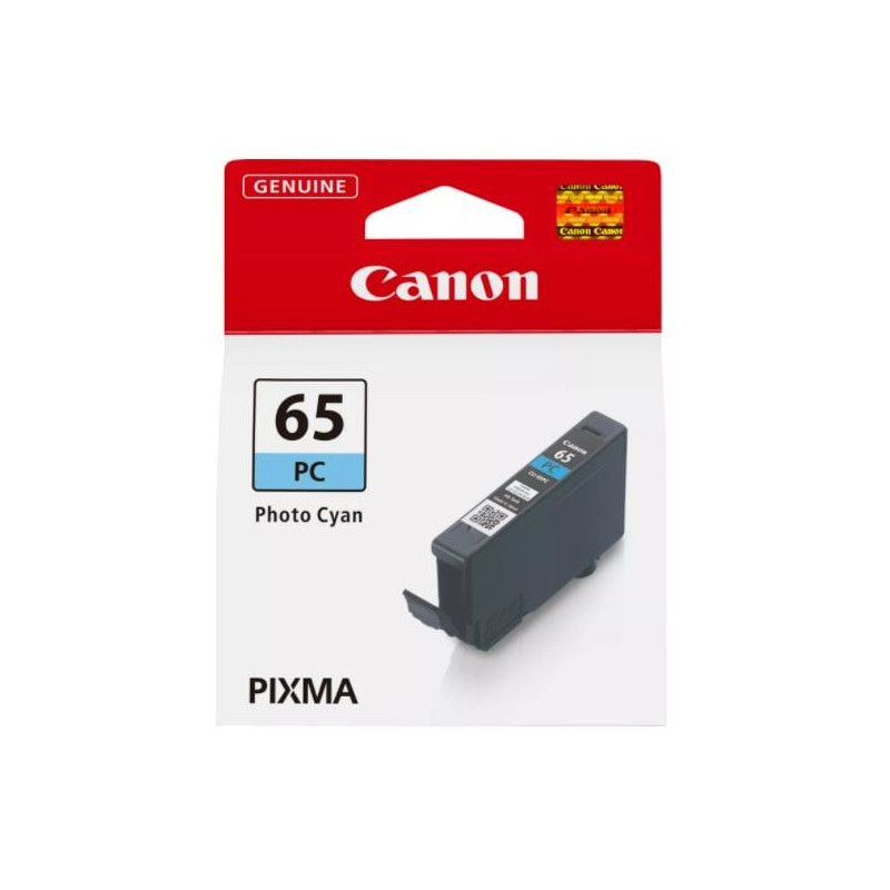 Cartuccia canon cli-65pc foto 12.6ml ciano [4220c001]